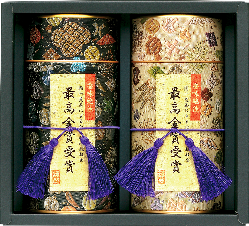 受賞記念新茶150ｇ缶×2本
